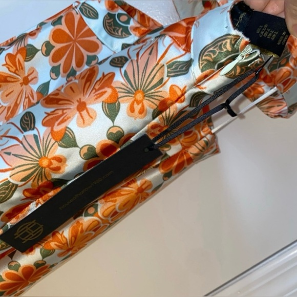 NWT revolve gorgeous House of Harlow Gorgeous Silky Floral
Cutout Dress - Picture 6 of 12